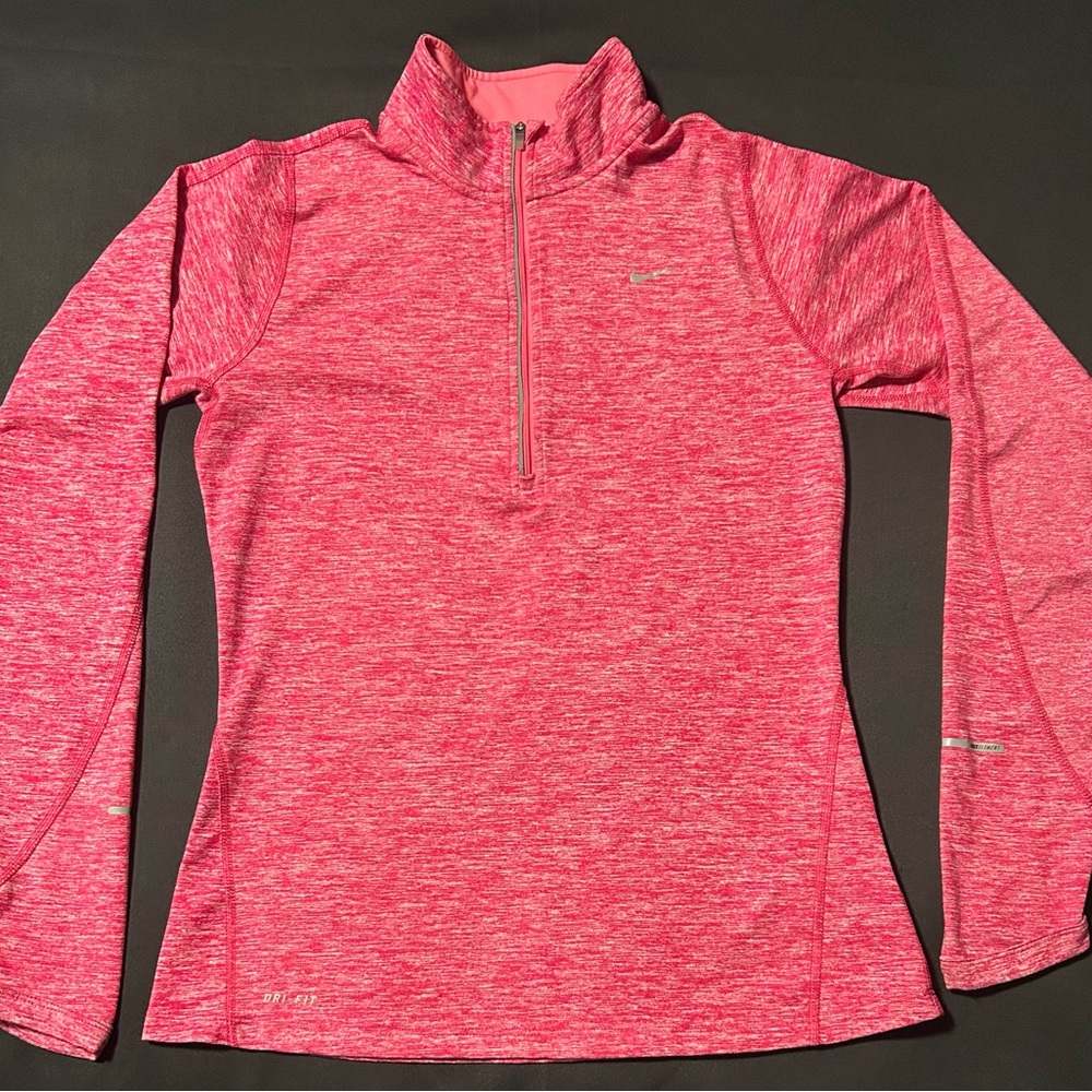 Nike Women's Dri-FIT Element Long Sleeve Running Half-Zip Pullover Size Small